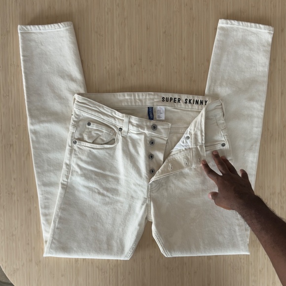 H&M - Reverse Wash - Jeans - size 33 - Picture 3 of 6